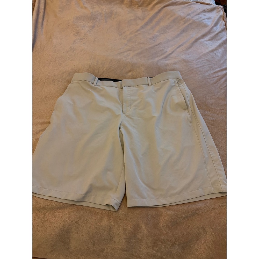 Nike Dri-FIT Mens Golf Shorts Light Bone Beige Size 38 AJ5495-072